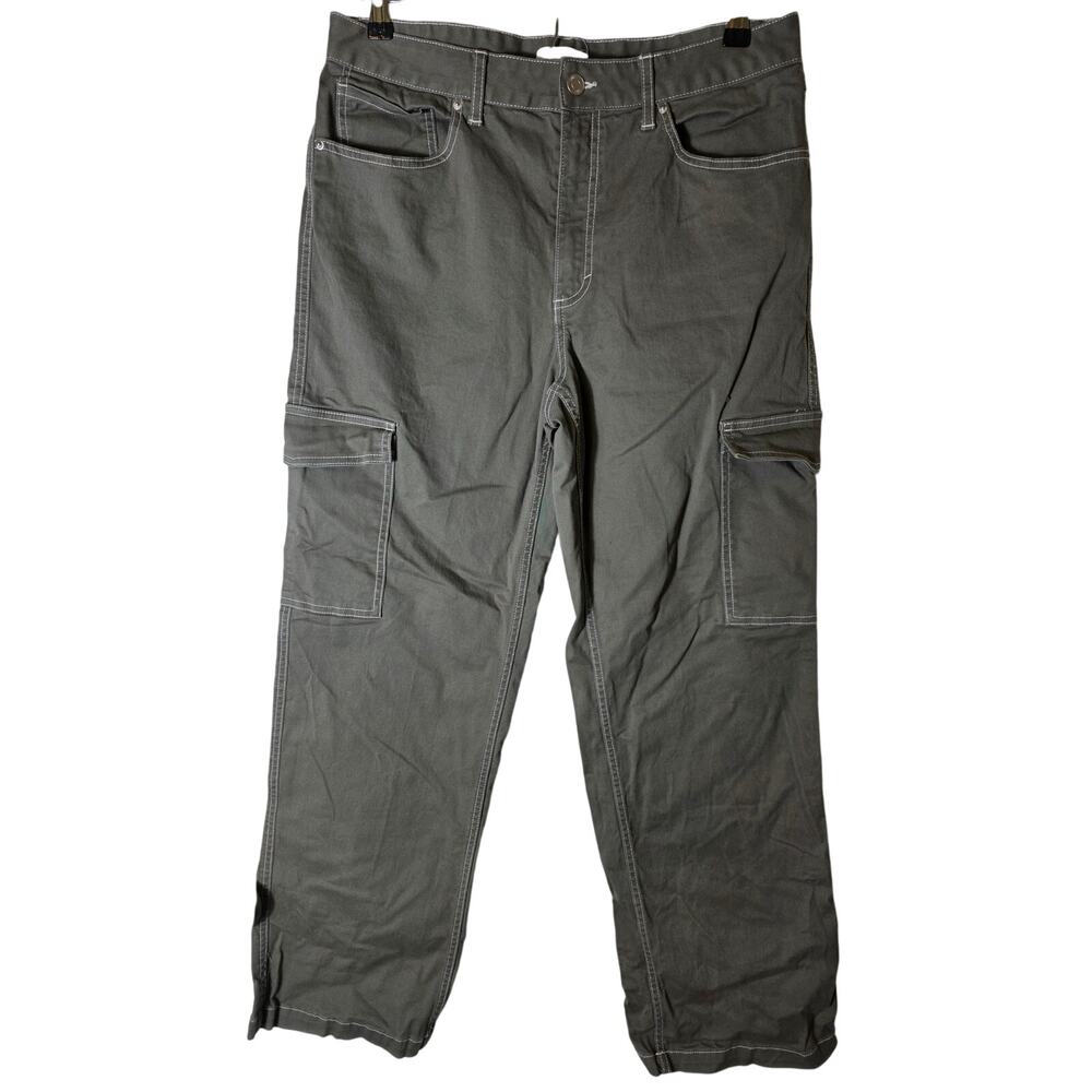 H&M Green Wide Leg Pants